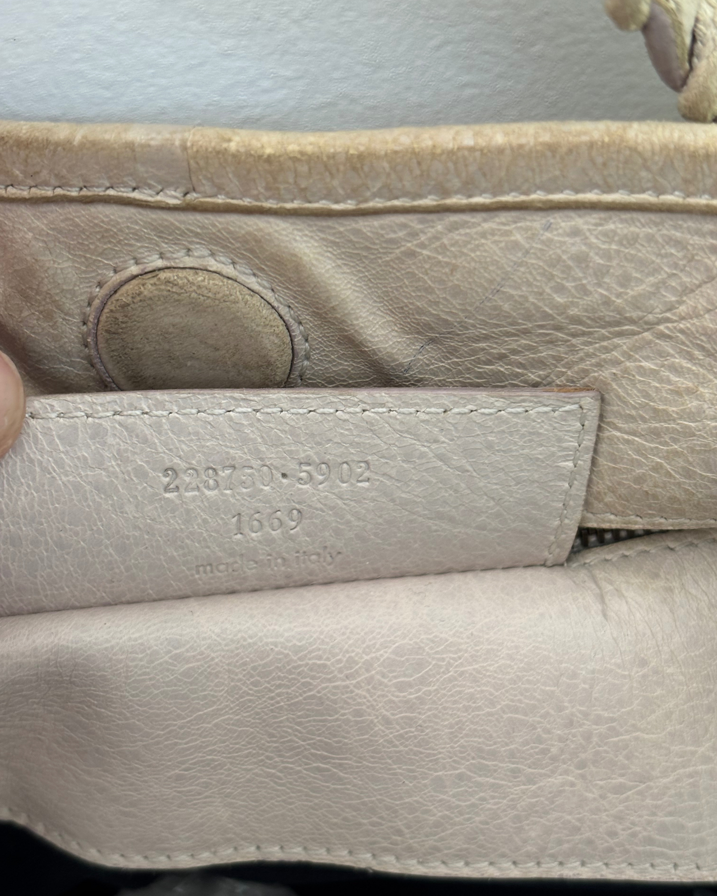 Balenciaga Cream Sunday Tote Bag