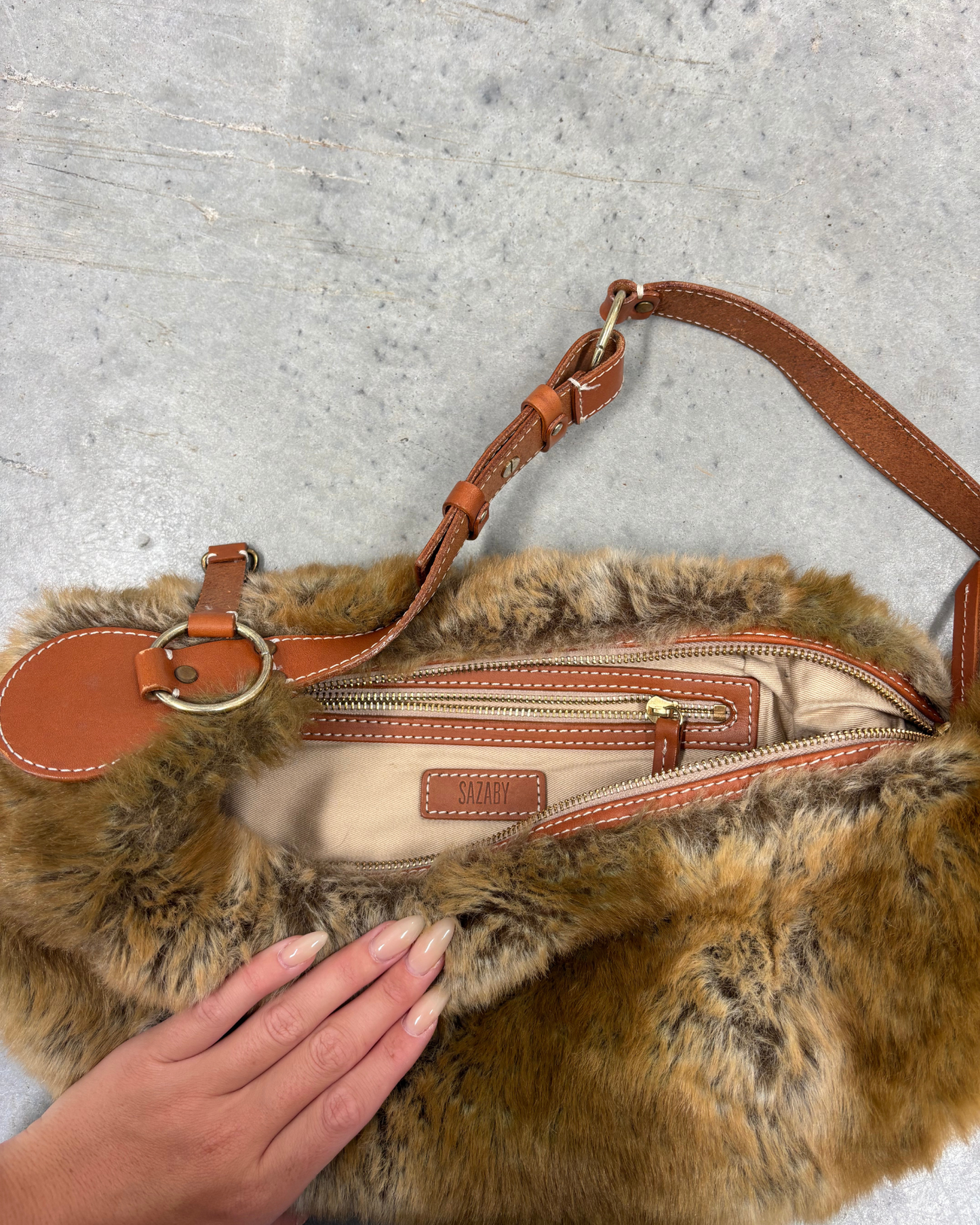 Vintage Fur Bag