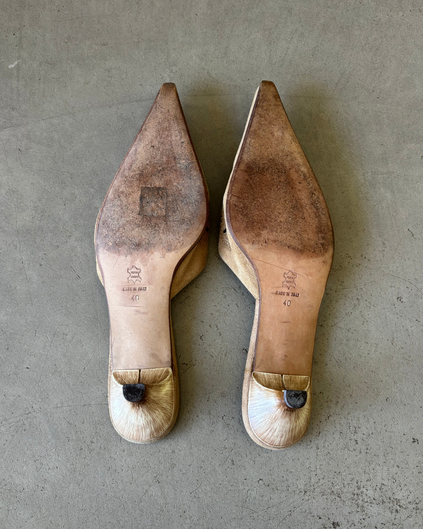Senso Suede Kitten Heels