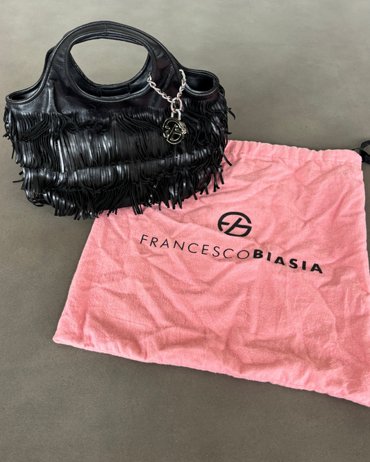 Francesco Biasia Fringe Handbag