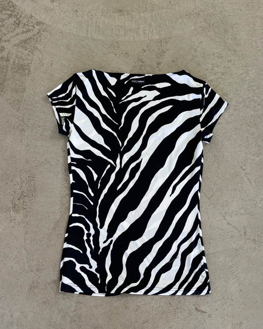 Dolce & Gabbana Zebra Tee