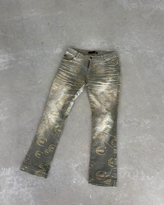 Cavalli Monogram Jeans