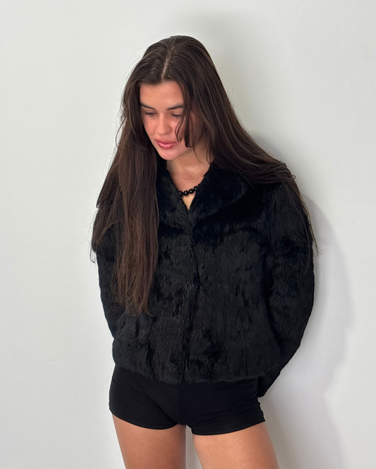 Morgan De Toi Real Fur Jacket