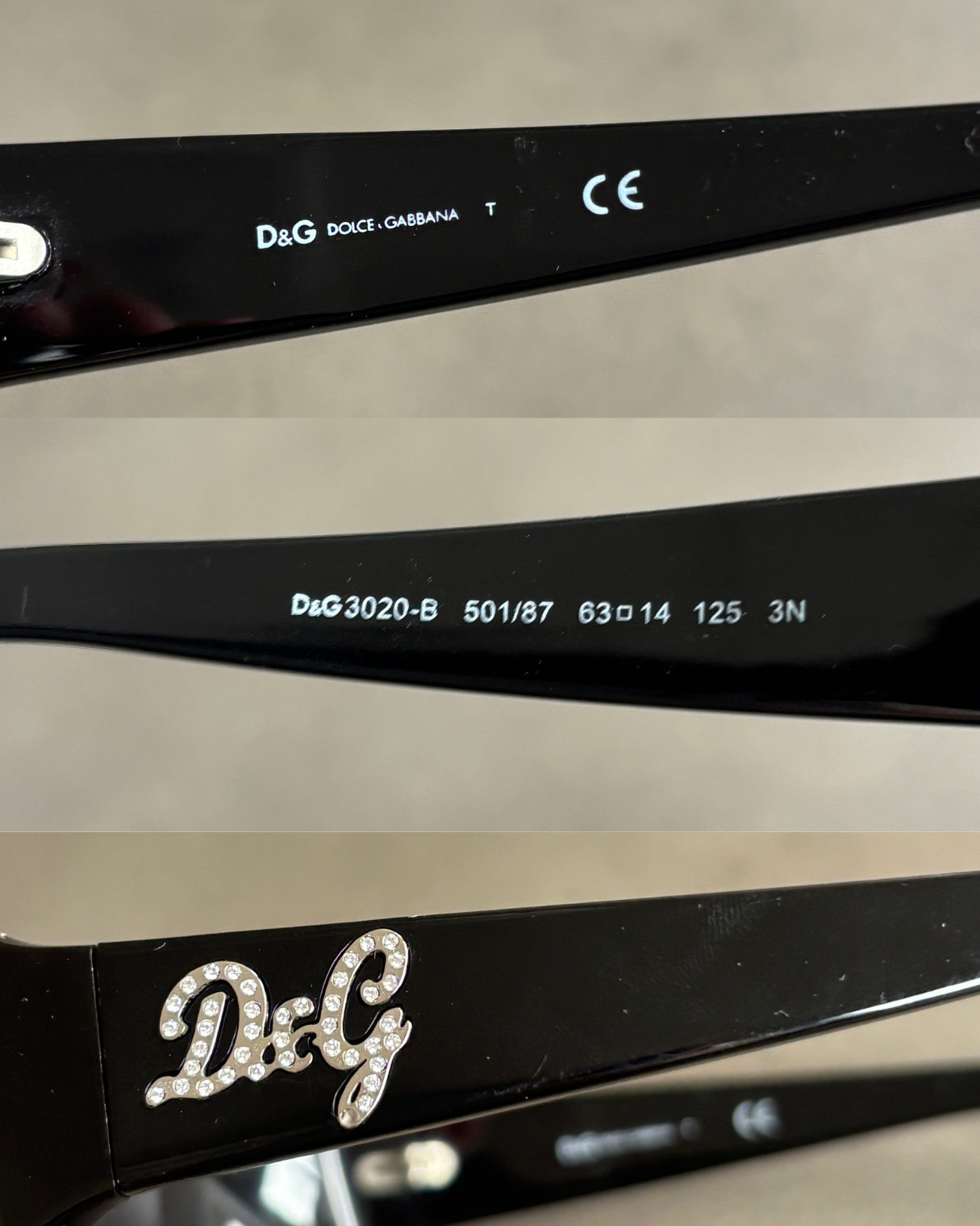 D&G Logo Glasses