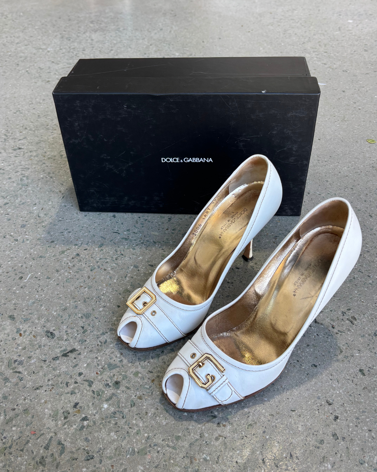 Dolce & Gabbana Buckle Heels