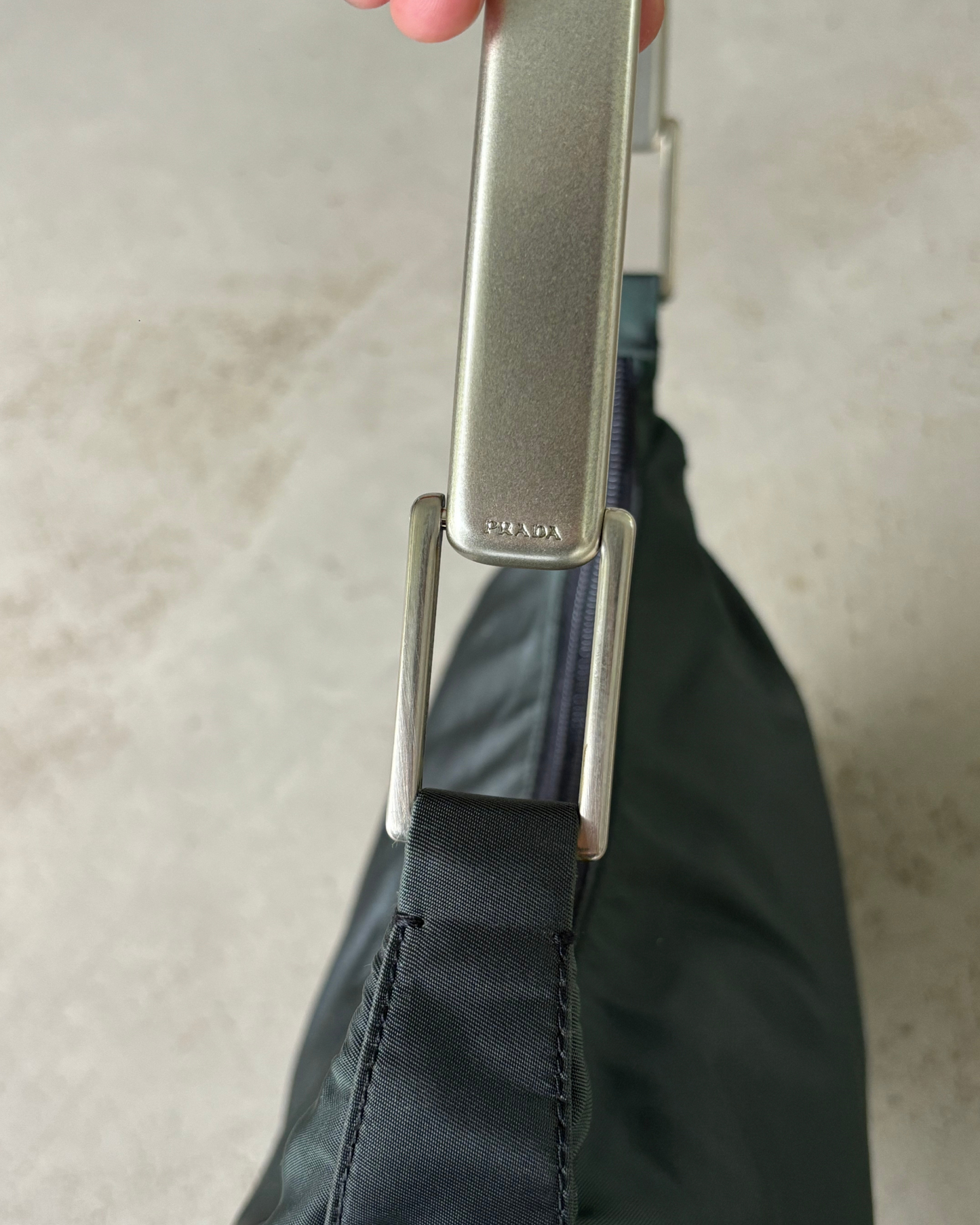 Prada Bag With Metal Handle