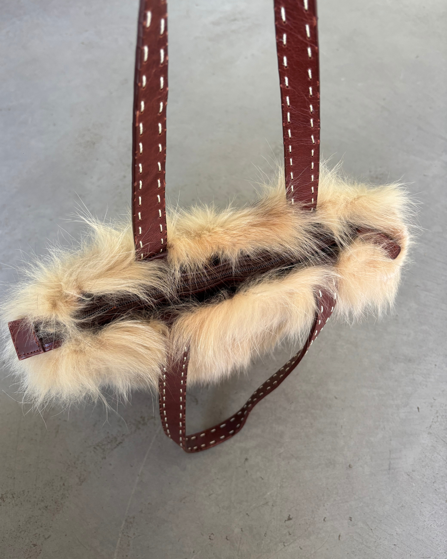 Vintage Real Fur Bag