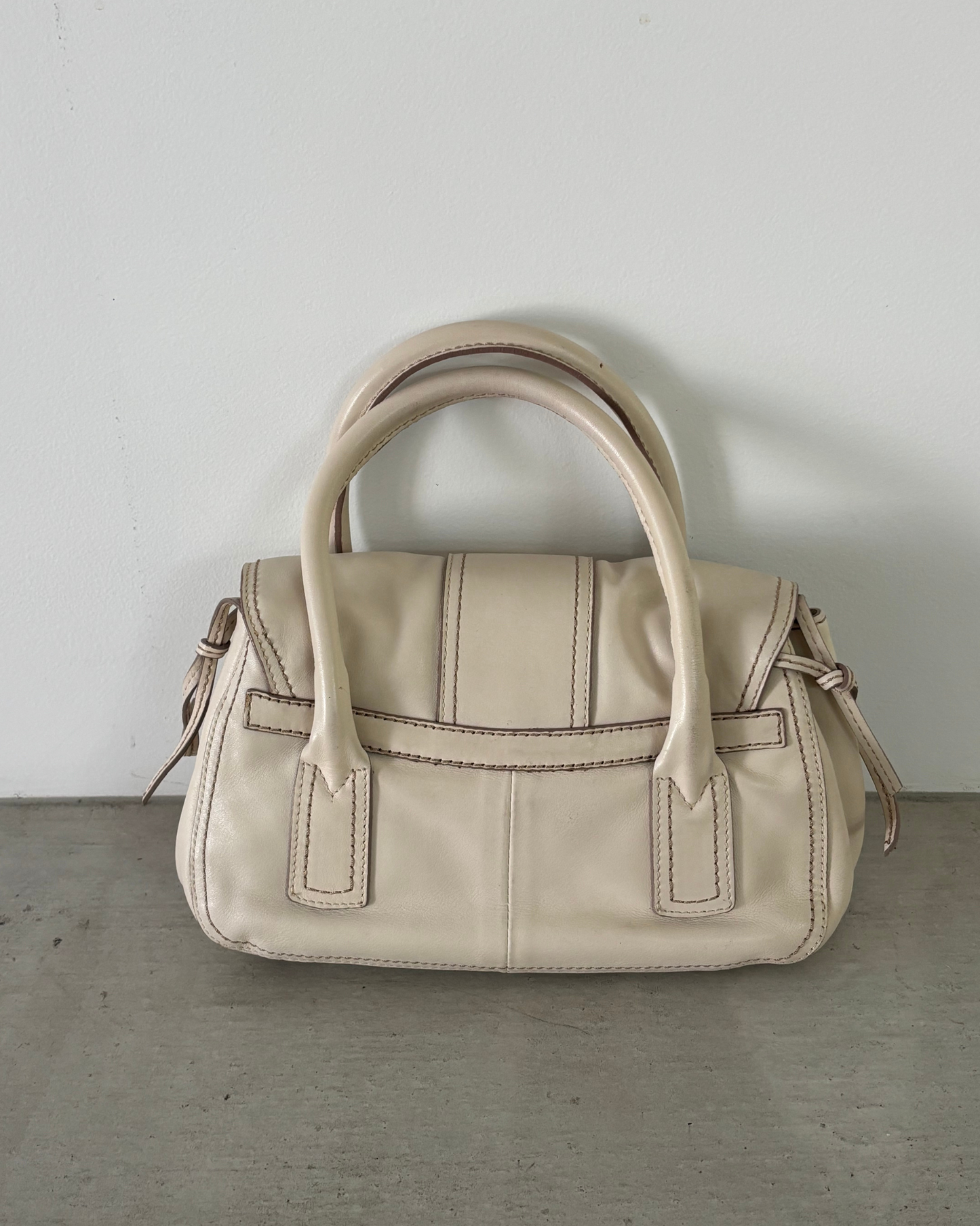 Francesco Biasia White Mini Bag