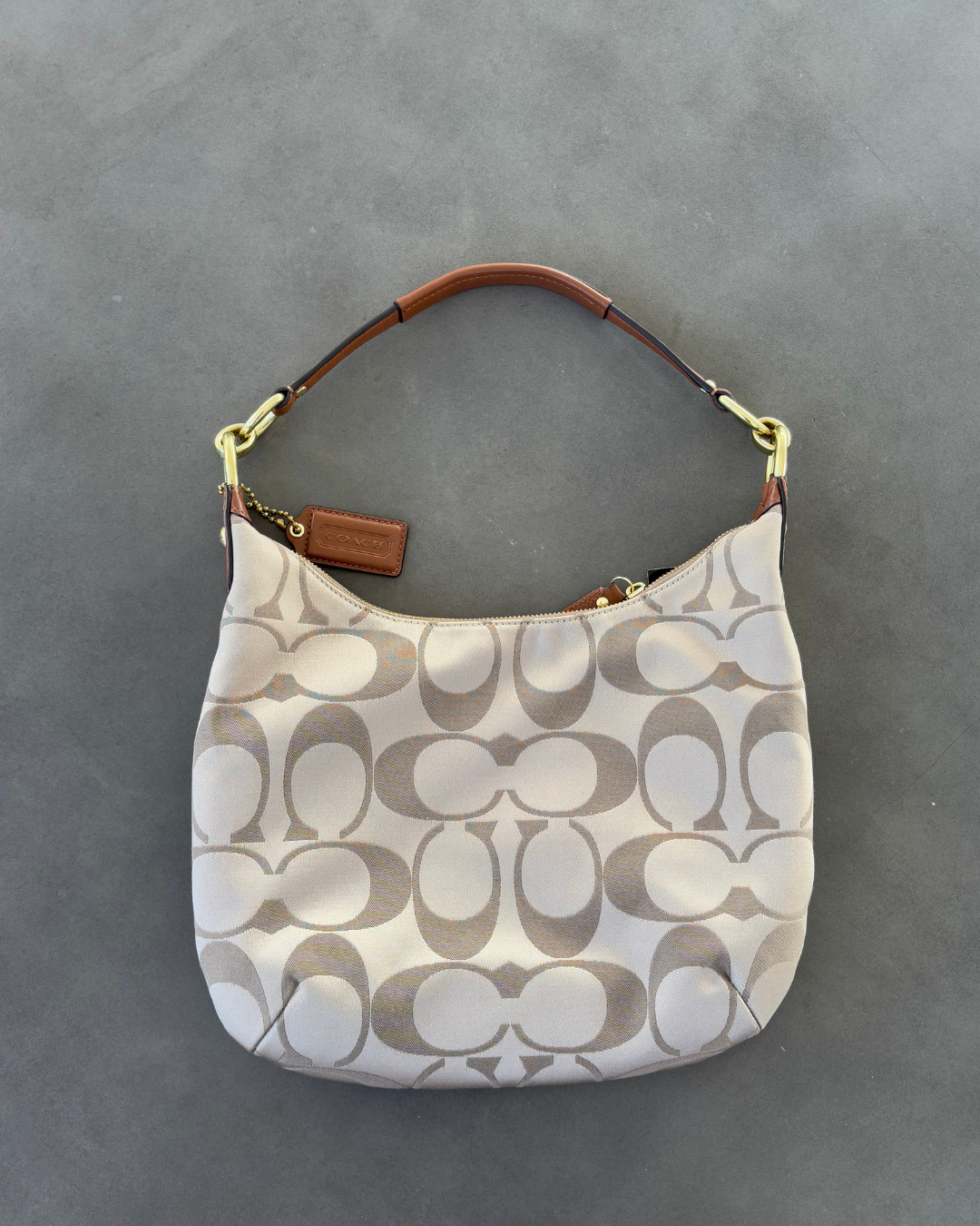 Coach Monogram Shoulder Bag