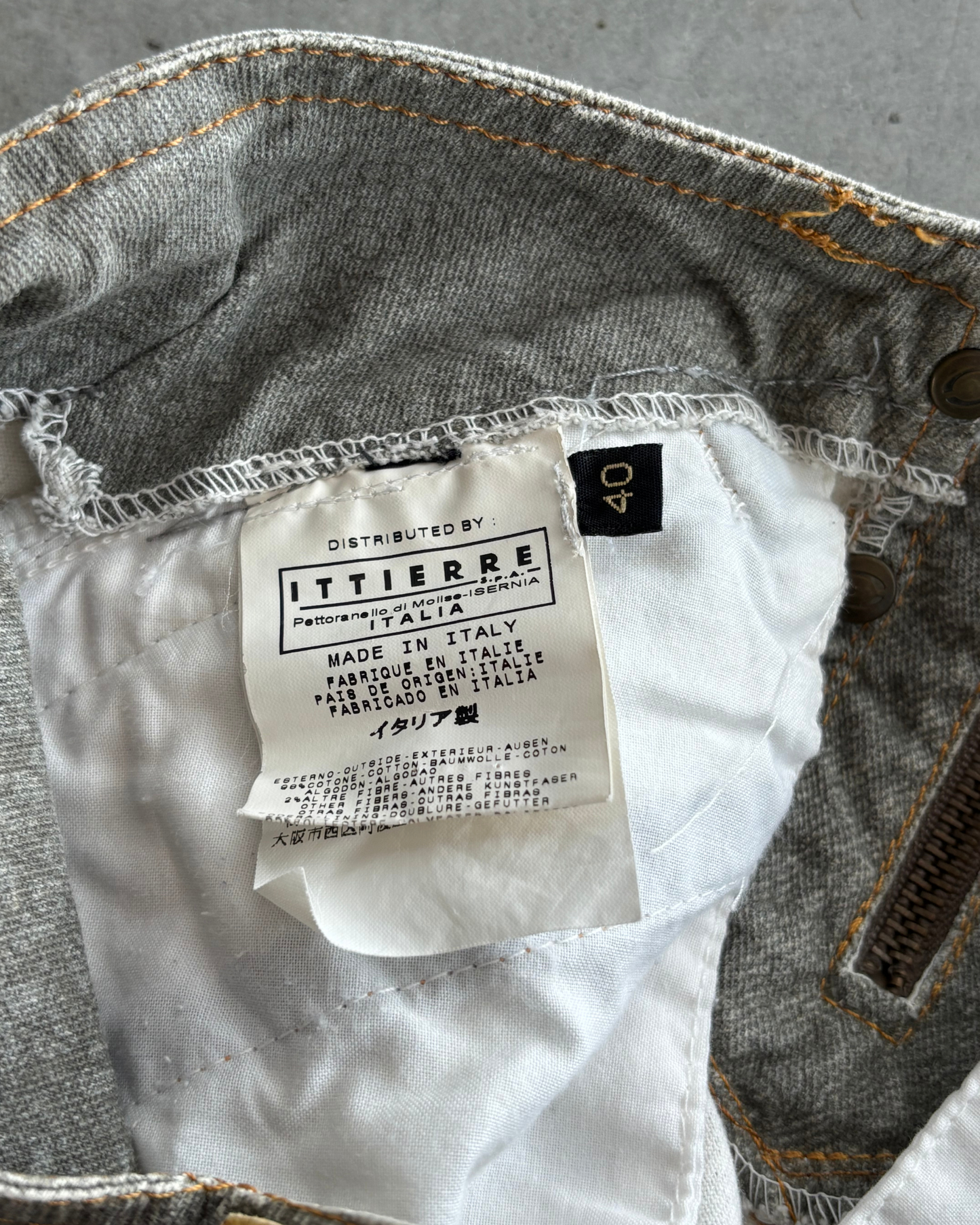 Cavalli Zip Front Capris