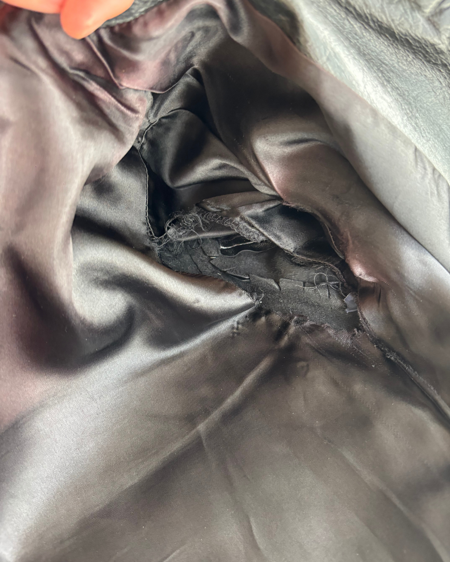 Armani Exchange Leather Jacket