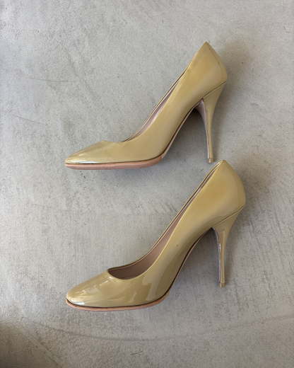 Miu Miu Patent Nude Heels