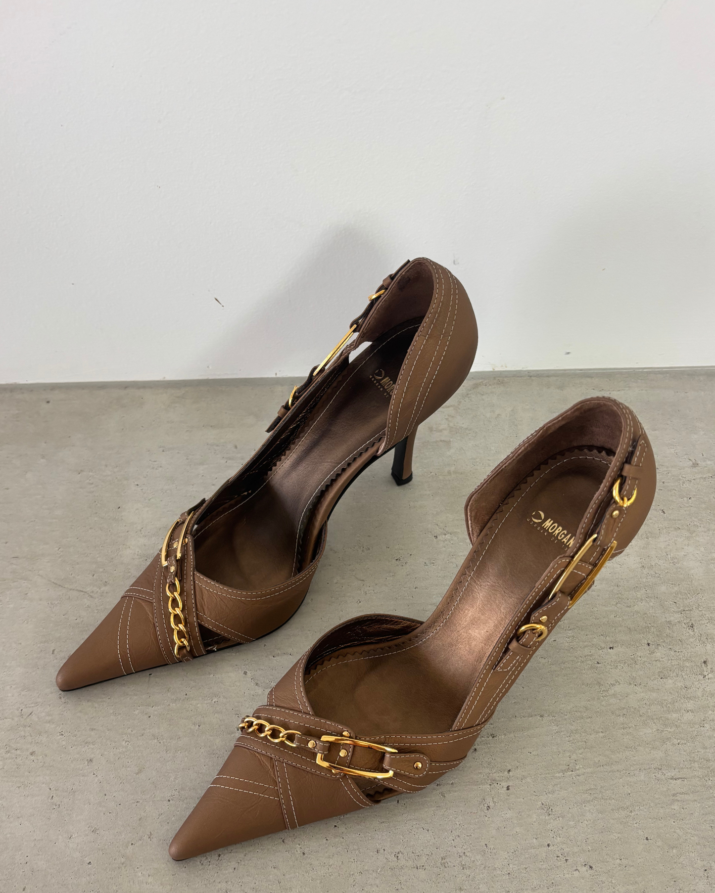 Morgan De Toi Brown Heels