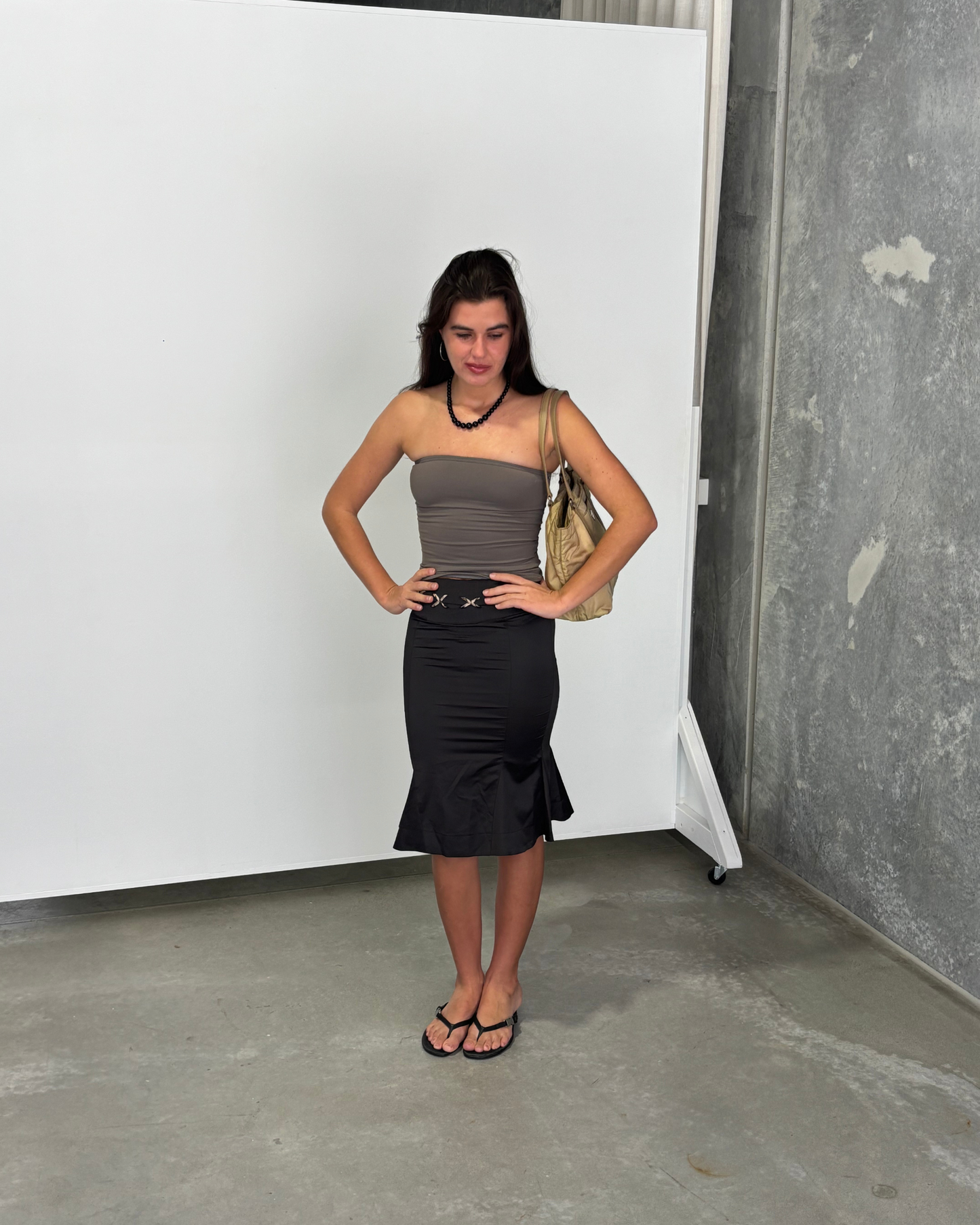 Cavalli Black Skirt