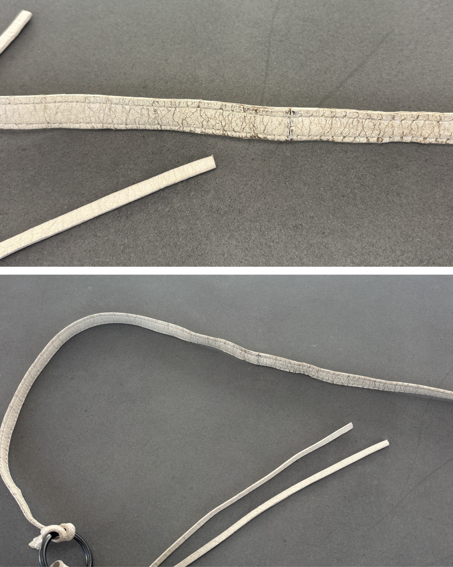 Balenciaga Cream Clutch/ Crossbody Bag