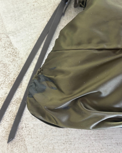 Francesco Biasia Olive Lace Up Bag