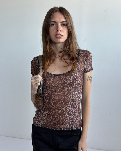 Dolce & Gabbana Leopard Tee