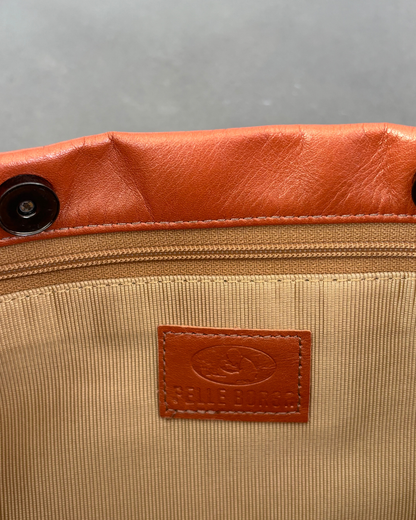 Pelle Borsa Orange Fur Bag