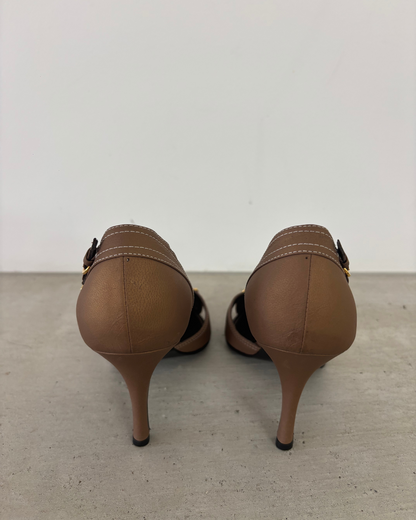 Morgan De Toi Brown Heels