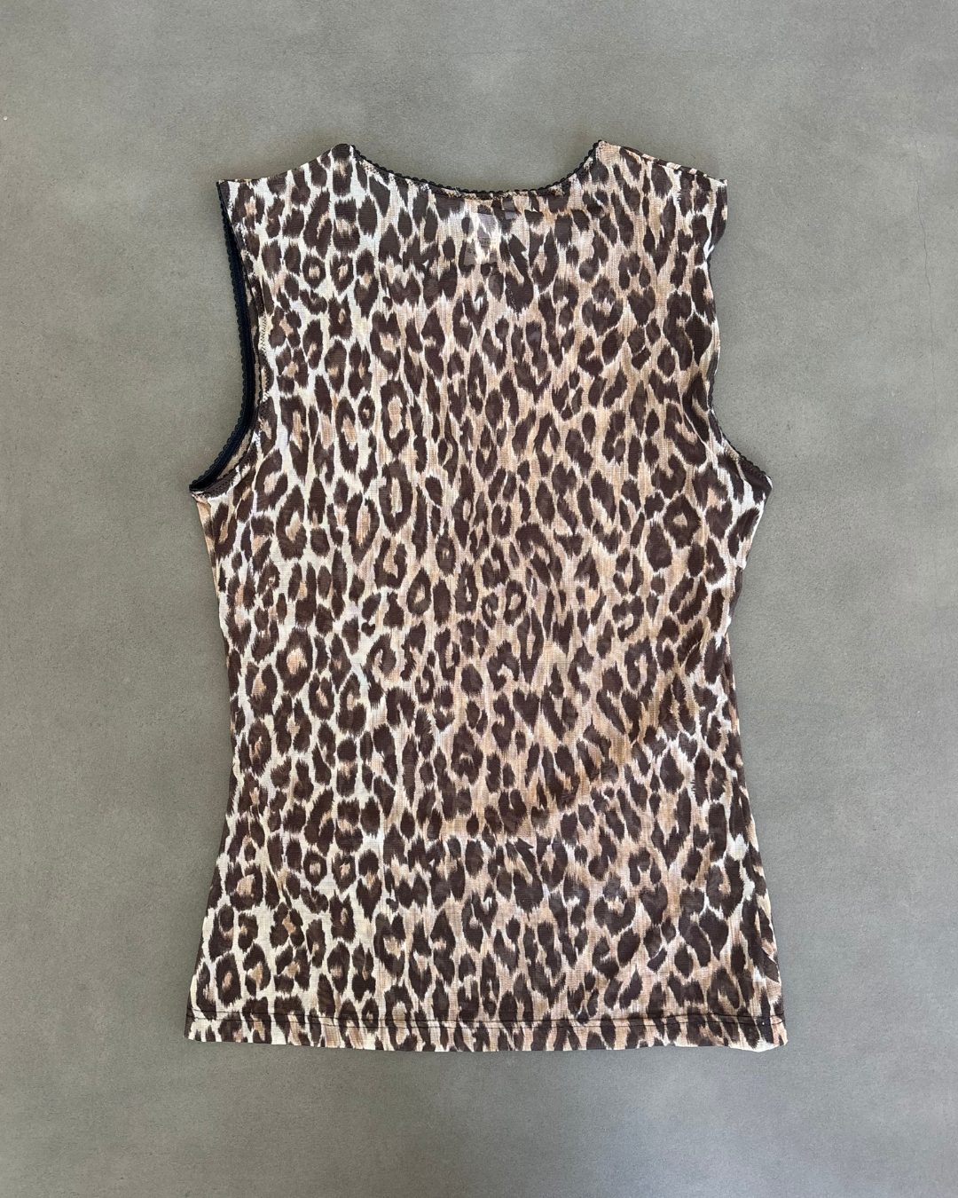 D&G Leopard Sheer Tank