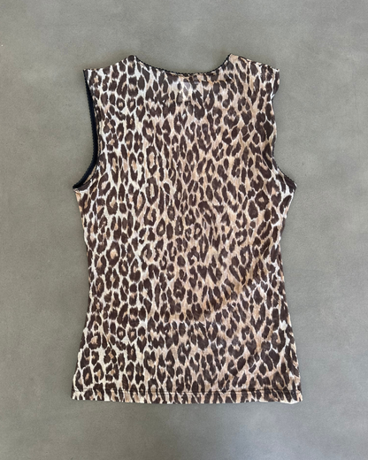 D&G Leopard Sheer Tank