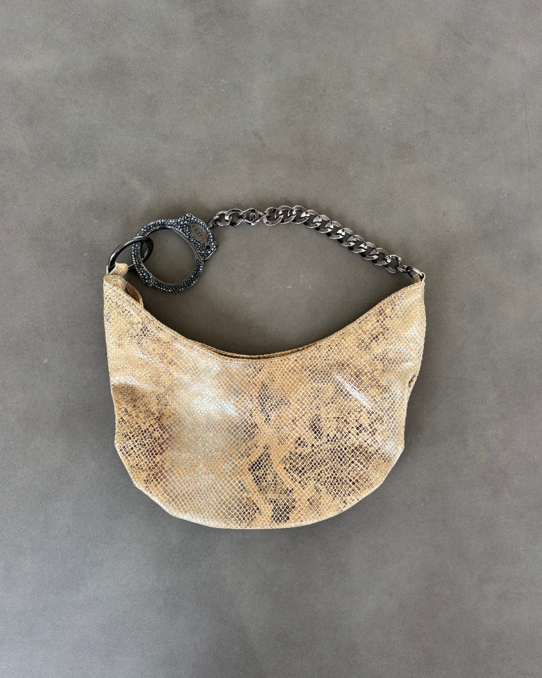 Cuffz Bag with Black Swarovski Cuff