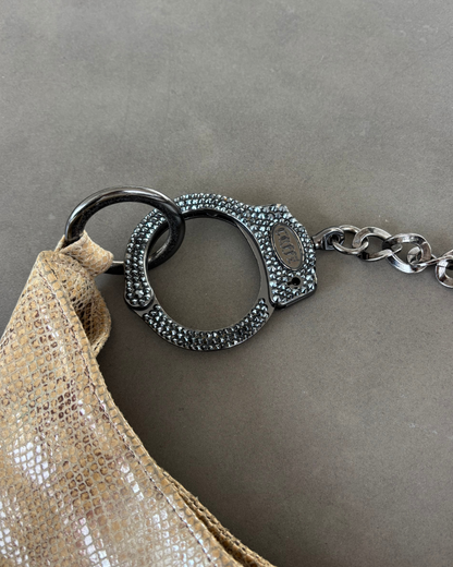 Cuffz Bag with Black Swarovski Cuff