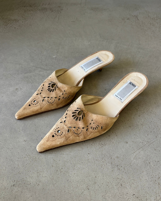 Senso Suede Kitten Heels