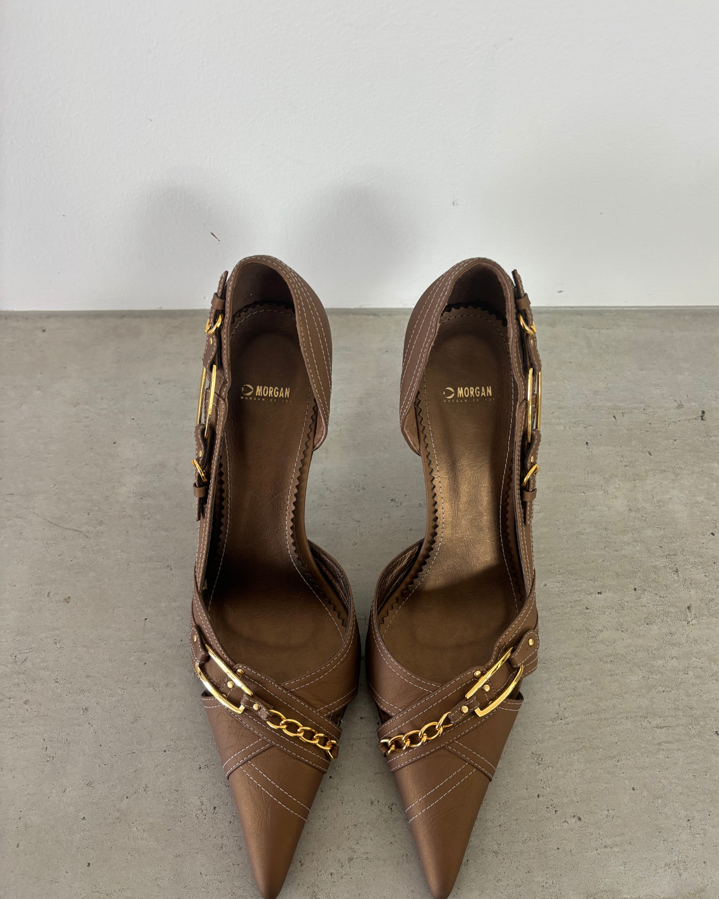 Morgan De Toi Brown Heels