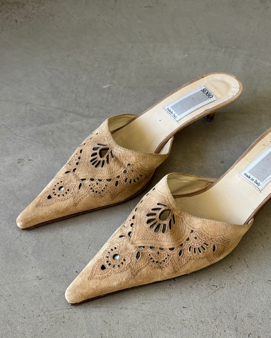 Senso Suede Kitten Heels