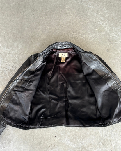 Armani Exchange Leather Jacket