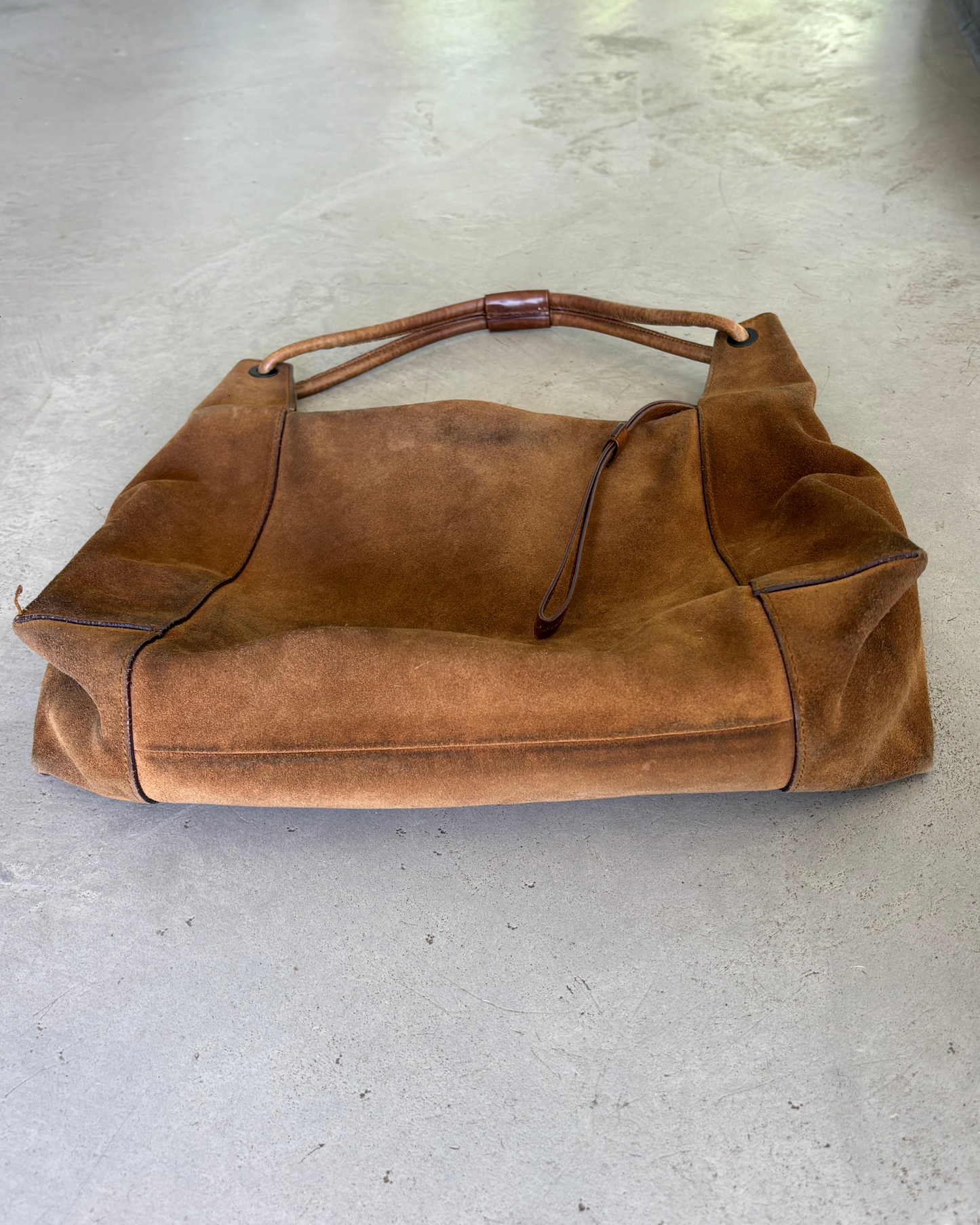 Gucci Suede Hobo Bag