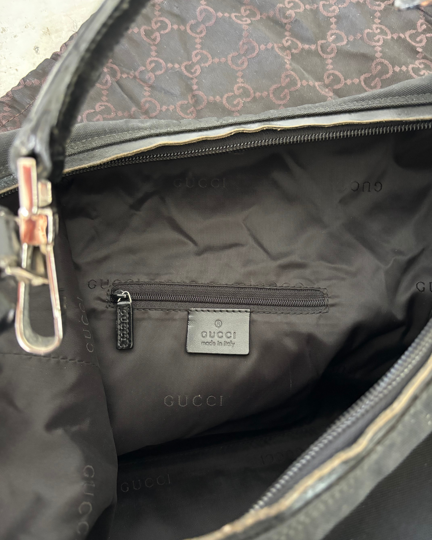 Gucci Nylon Hobo Bag