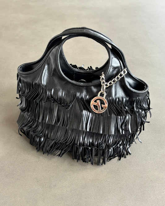 Francesco Biasia Fringe Handbag