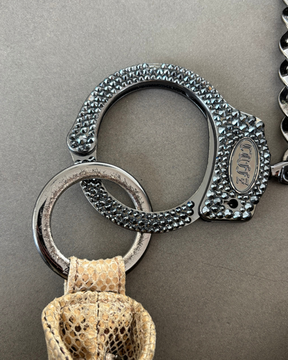Cuffz Bag with Black Swarovski Cuff
