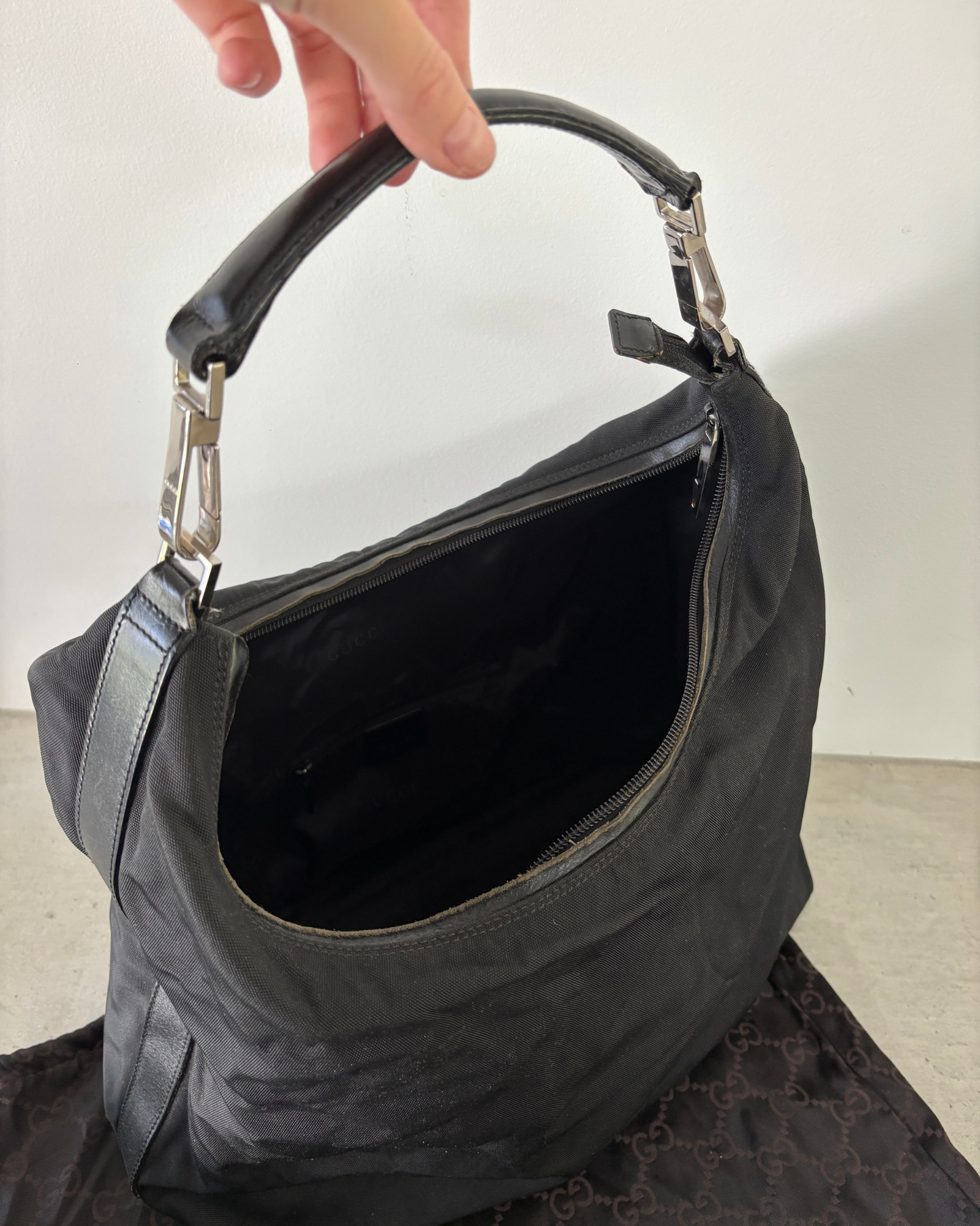 Gucci Nylon Hobo Bag