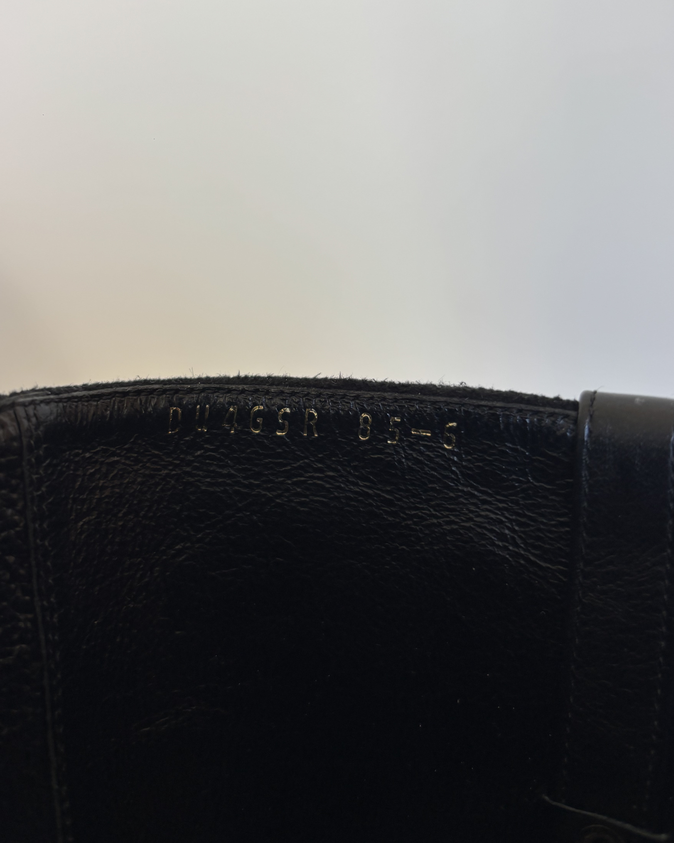 Black Suede Leather Boots