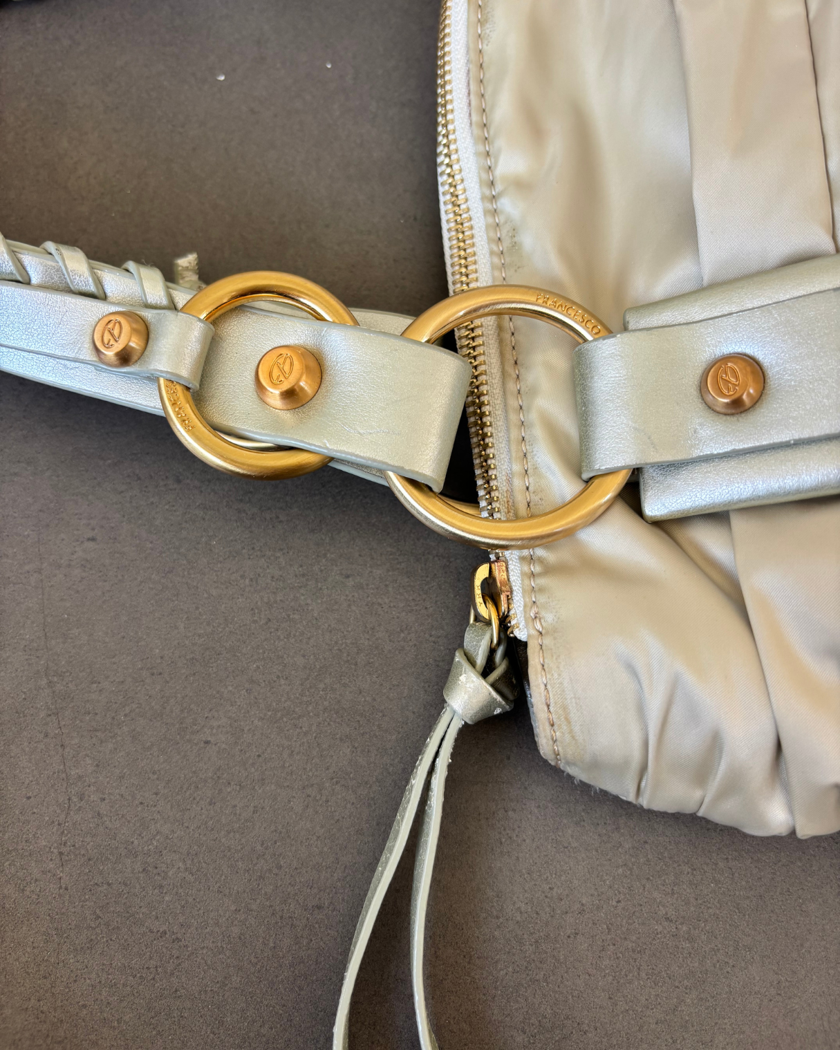 Francesco Biasia Metallic Bag