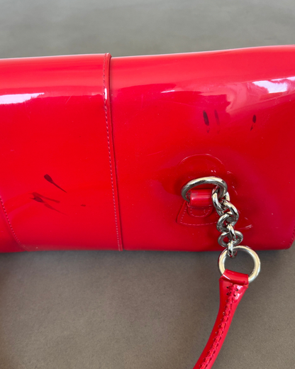 DKNY Red Patent Bag
