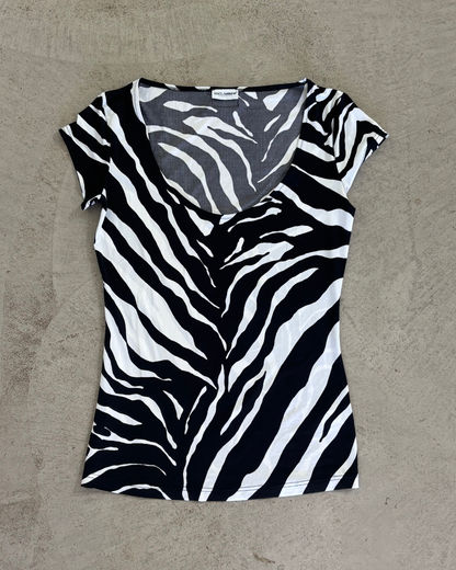 Dolce & Gabbana Zebra Tee