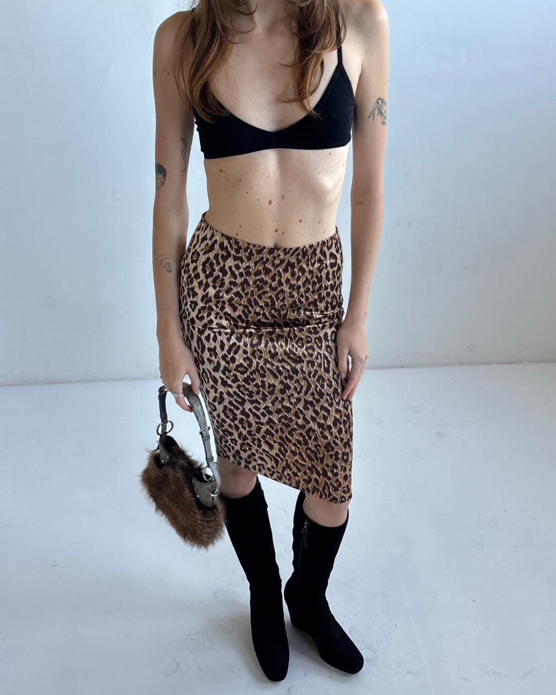 Dolce & Gabbana Leopard Skirt