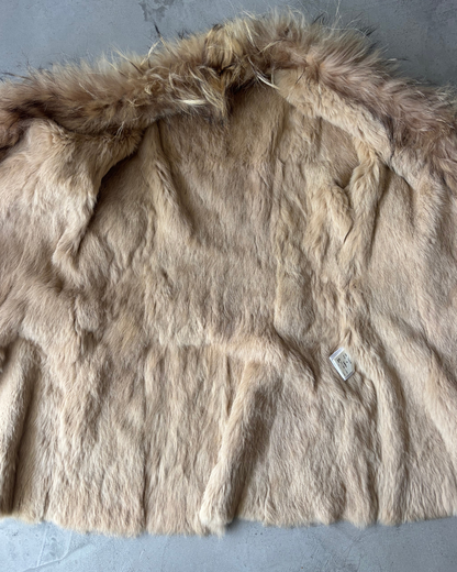 Rabbit Fur Vintage Coat