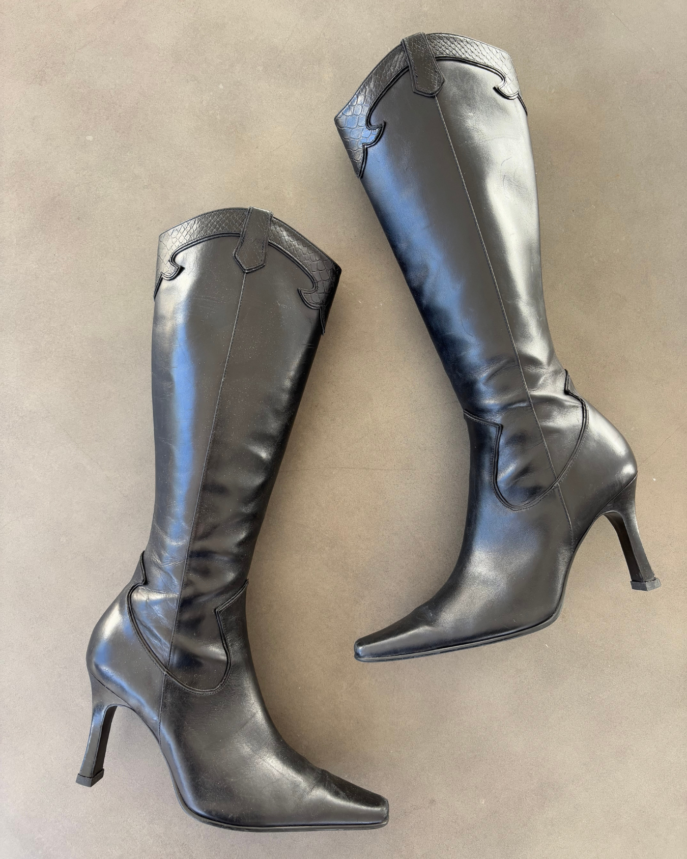 Morgan De Toi leather Western Boots