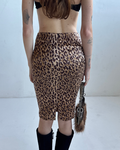 Dolce & Gabbana Leopard Skirt
