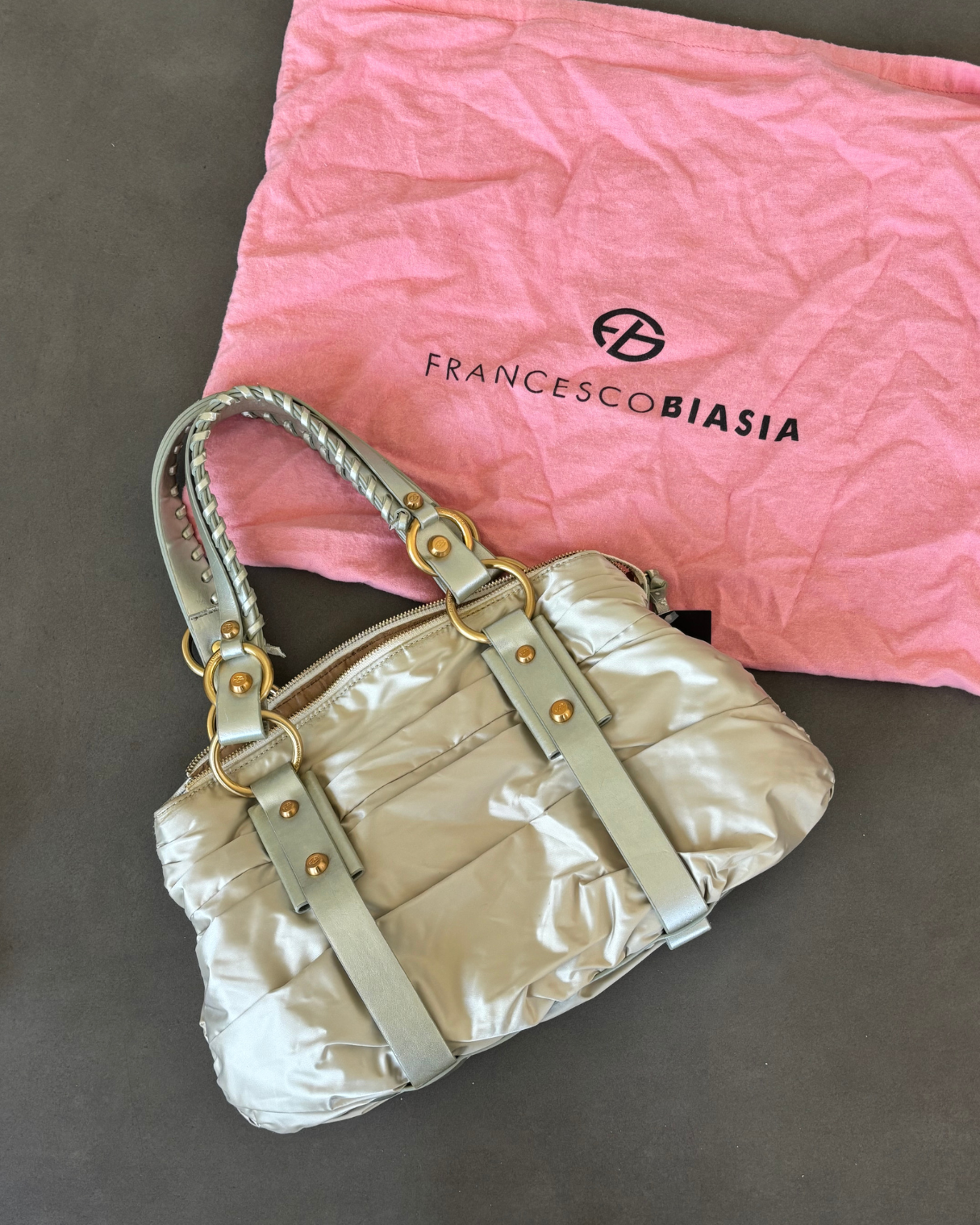 Francesco Biasia Metallic Bag