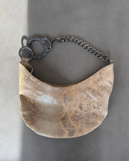 Cuffz Bag with Black Swarovski Cuff