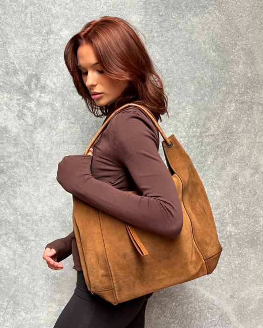Gucci Suede Hobo Bag