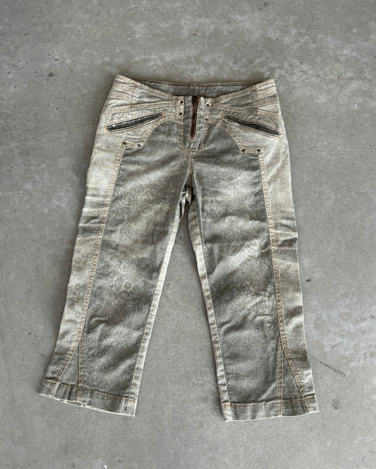 Cavalli Zip Front Capris