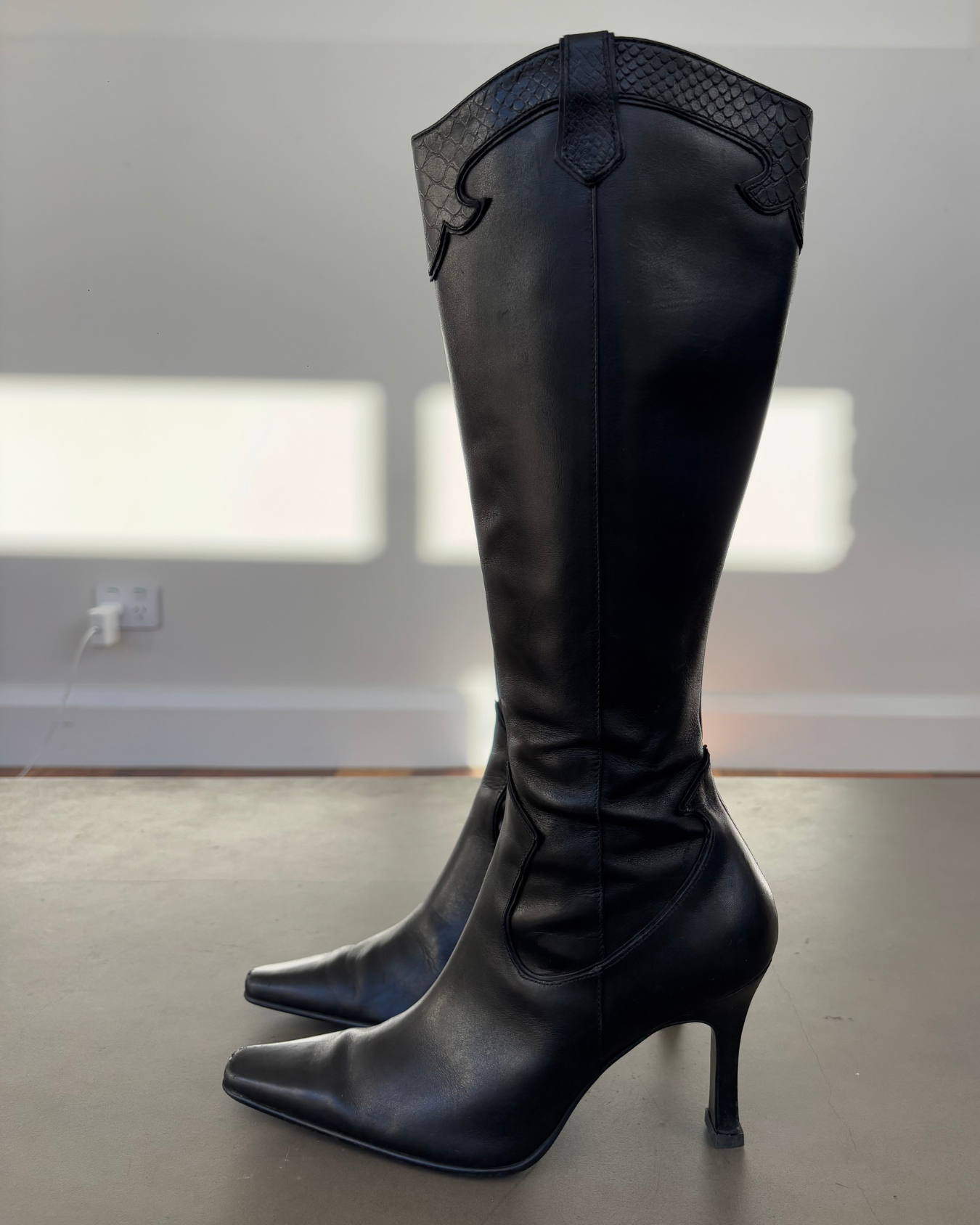Morgan De Toi leather Western Boots