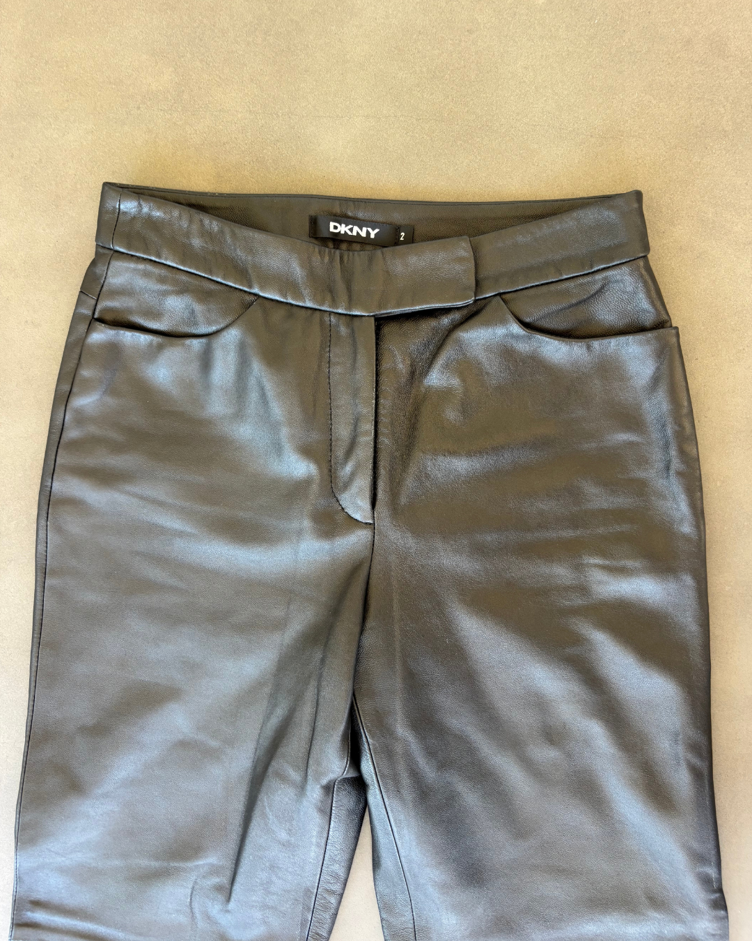 DKNY Leather Pants